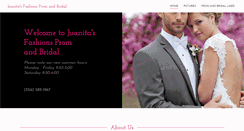 Desktop Screenshot of juanitasfashions.com